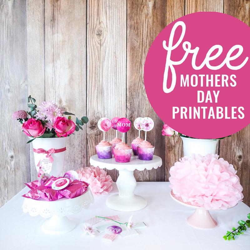 beautiful editable and printable Mother’s Day Freebies