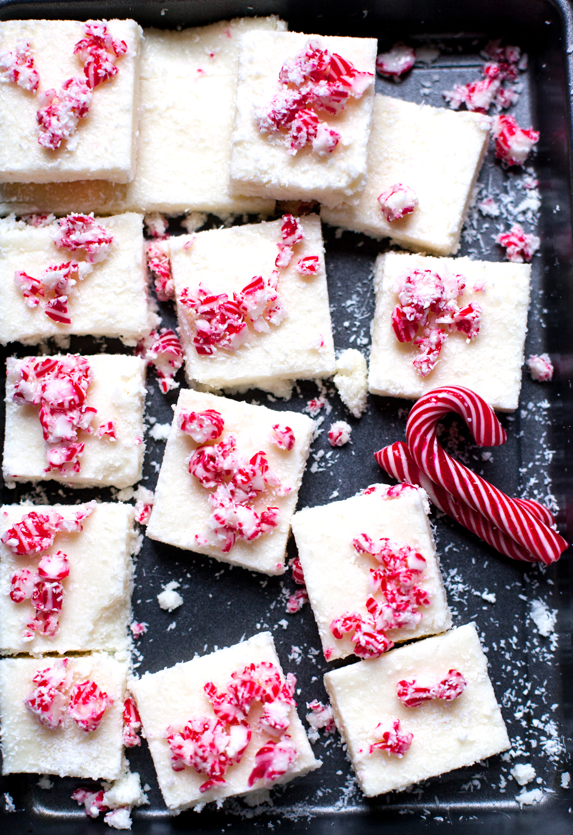 Candy Cane Coconut Ice - Perfect for Christmas DIY Gifts