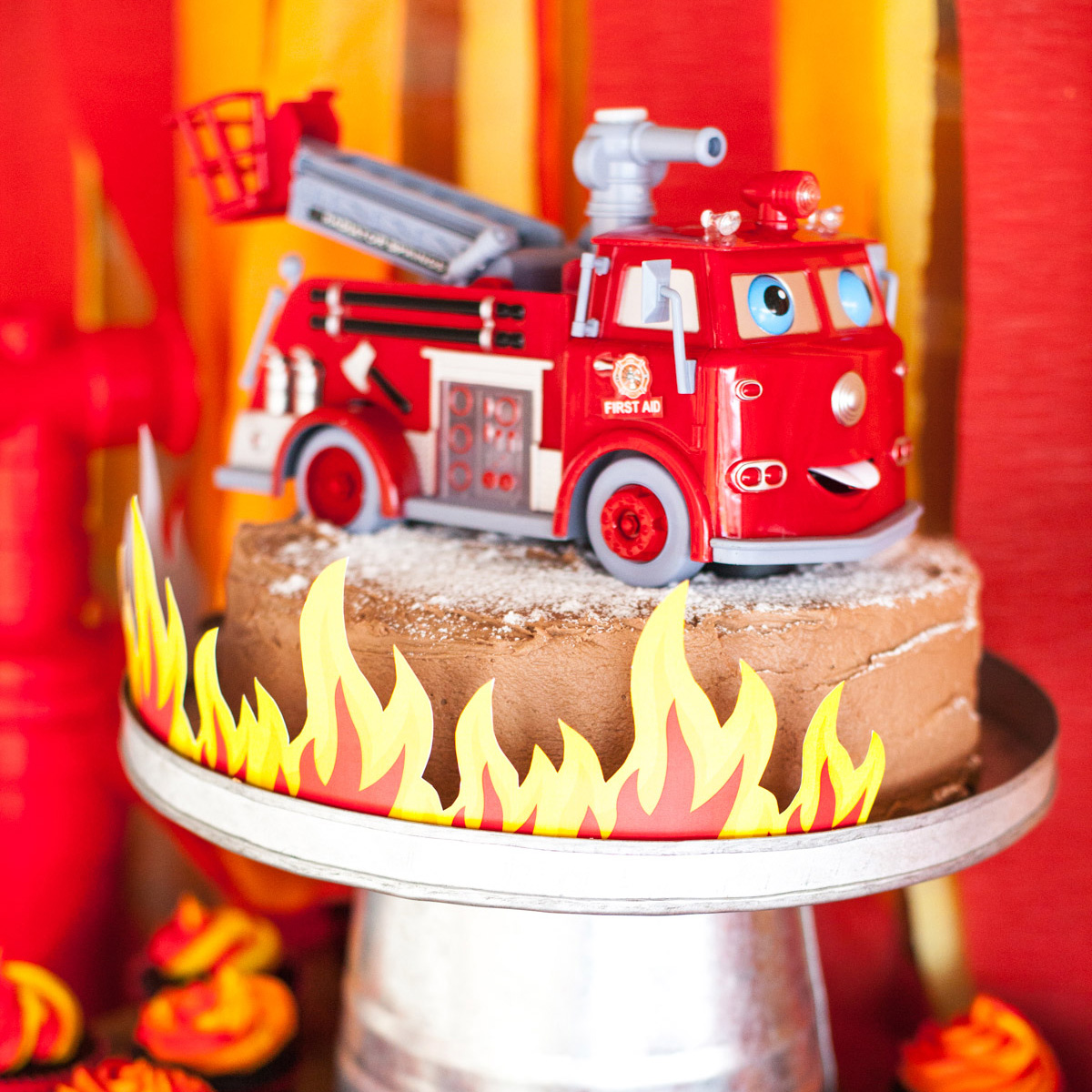 Fireman Party Cake Ideas