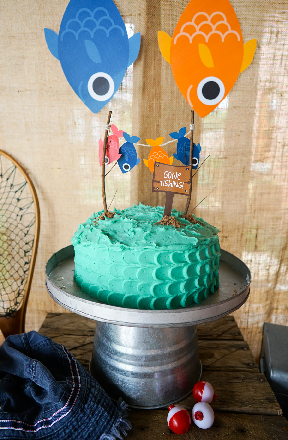 Fishing Party Cake Ideas
