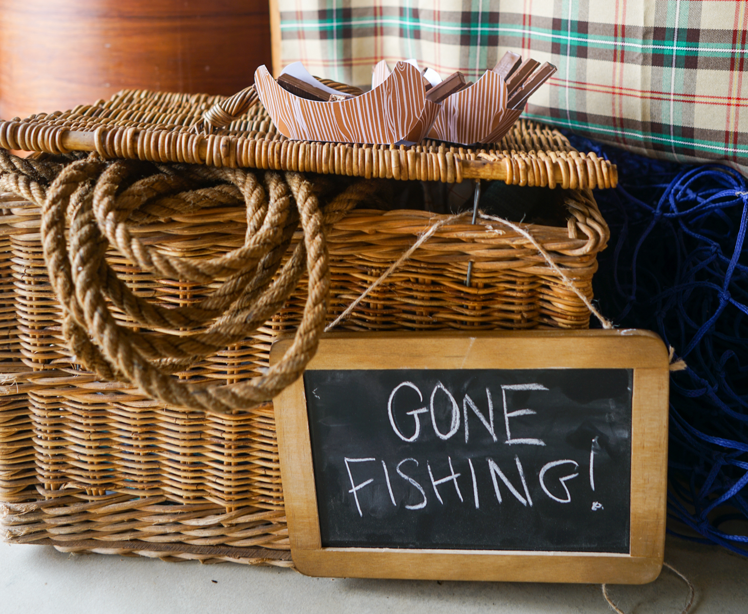 Kara's Party Ideas Gone Fishing Boy Themed Party Planning Ideas