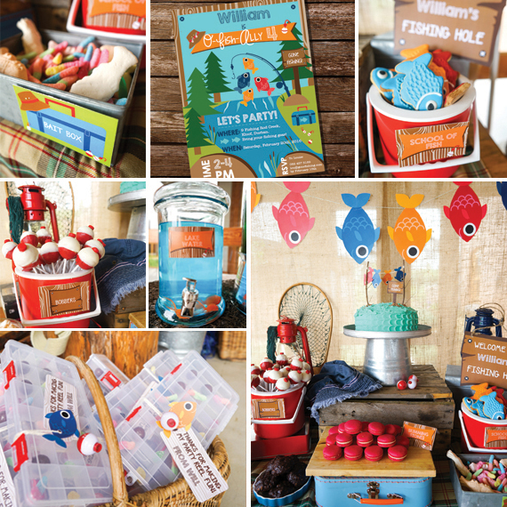 Fishing Party Printable Decorations
