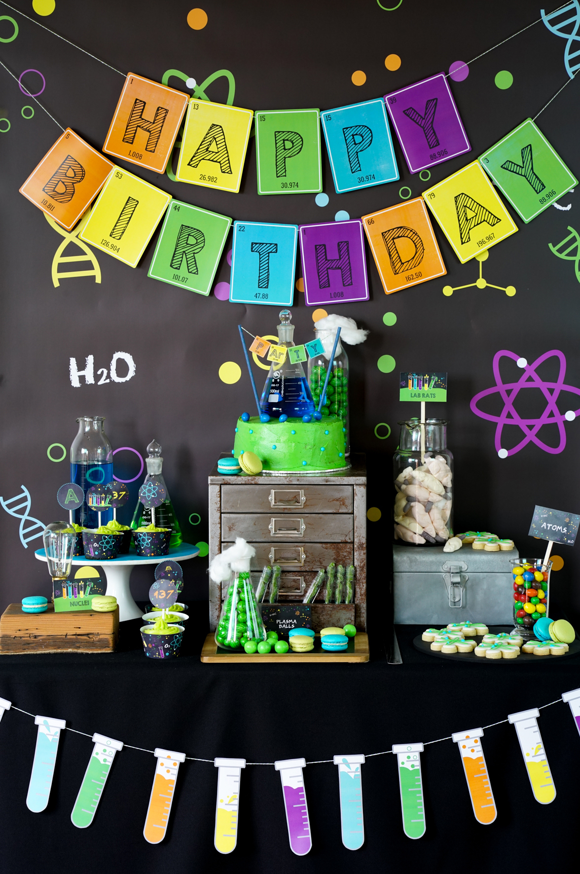 Science Party Ideas and Set Up