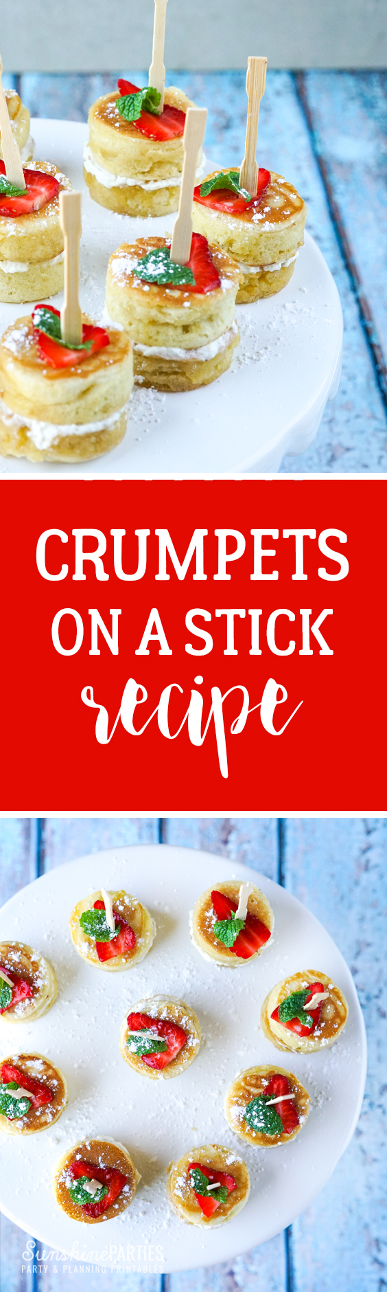 Crumpets on a Stick Recipe