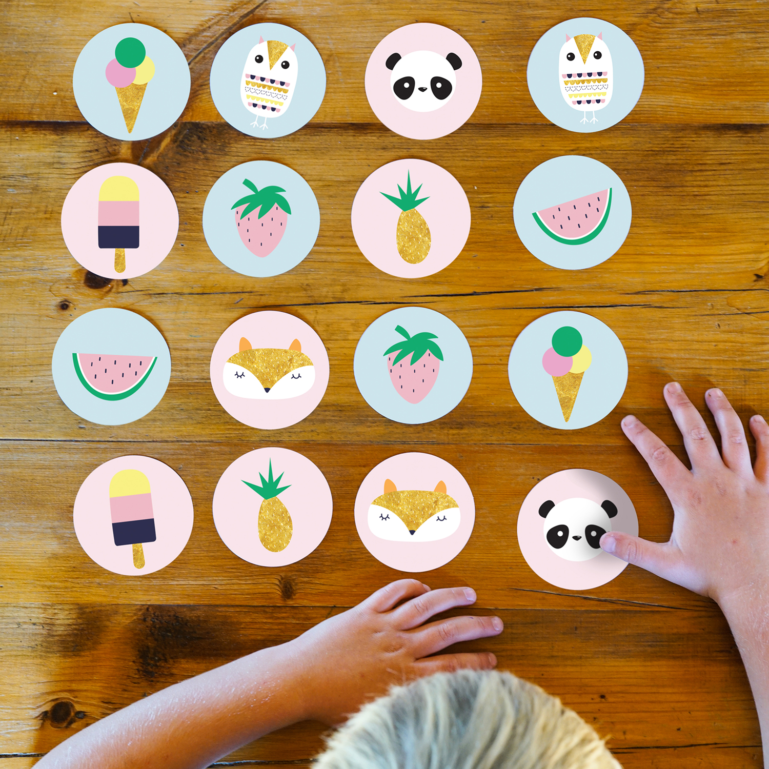 Awesome FREE Memory Game Activity for Kids - Sunshine Parties