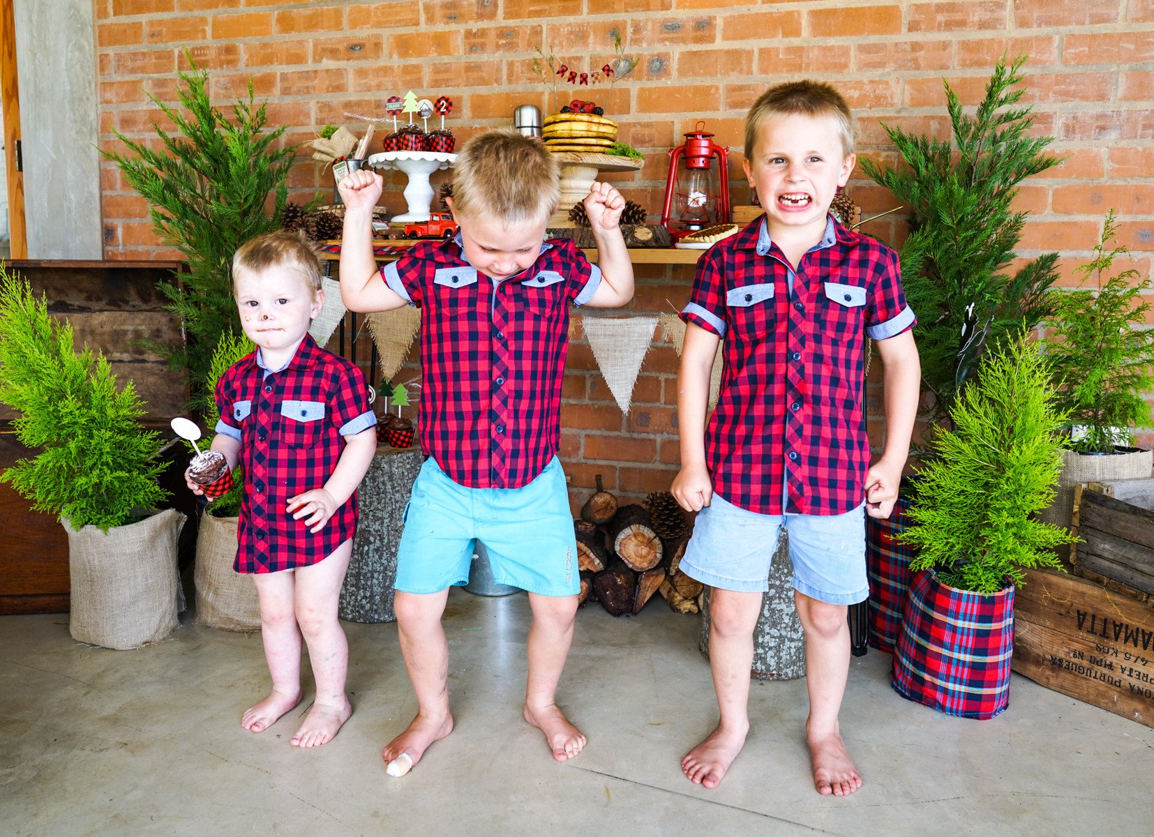 Gorgeous Little Lumberjack party Theme for boys