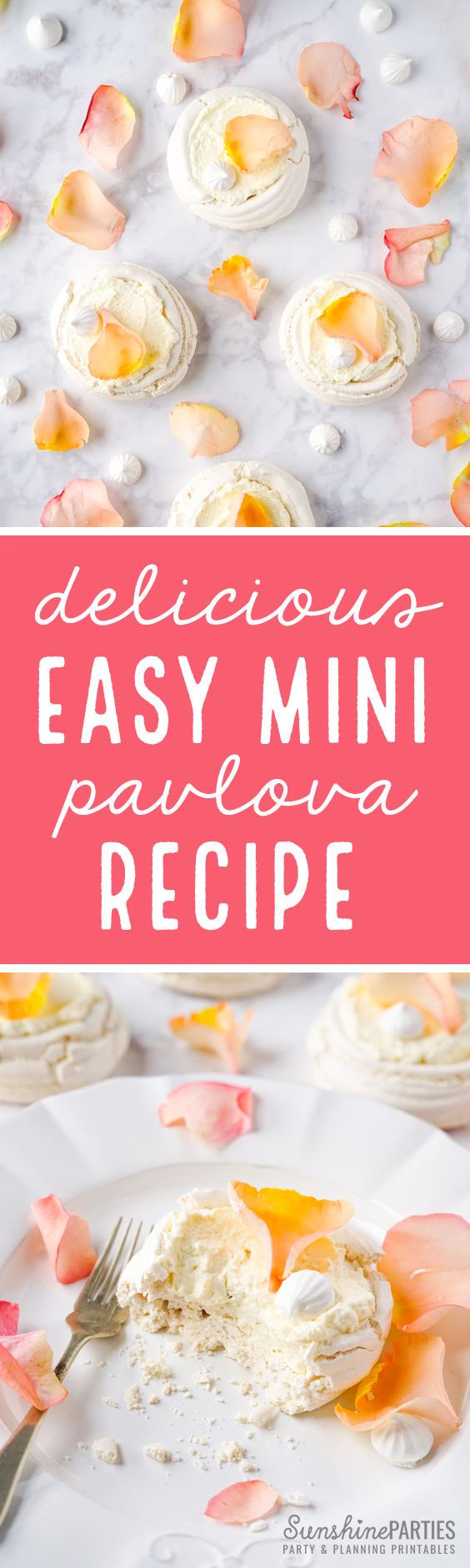 Mini Pavlova Recipe - easy and Delicious