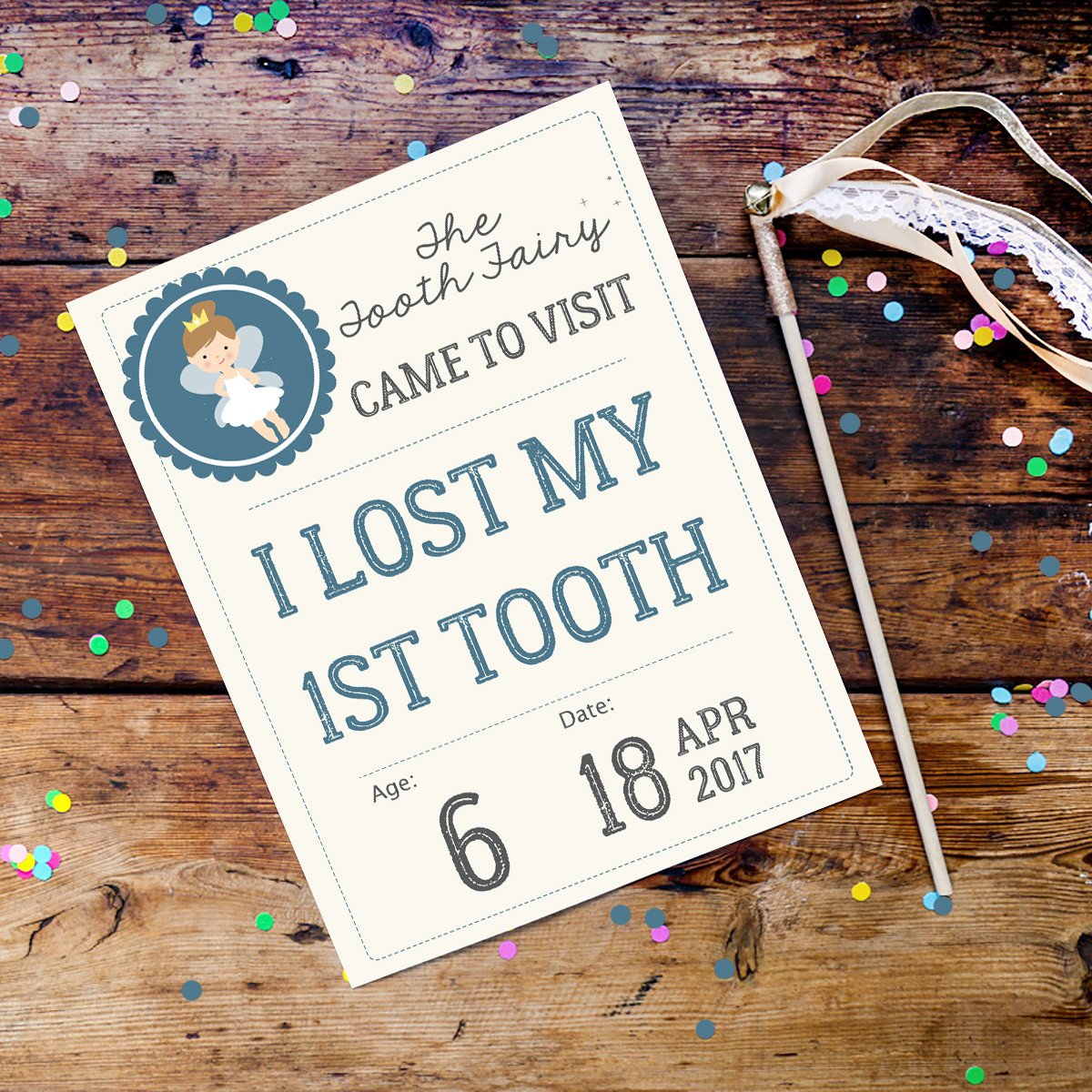 Gorgeous, editable toothfairy certificates and notes.