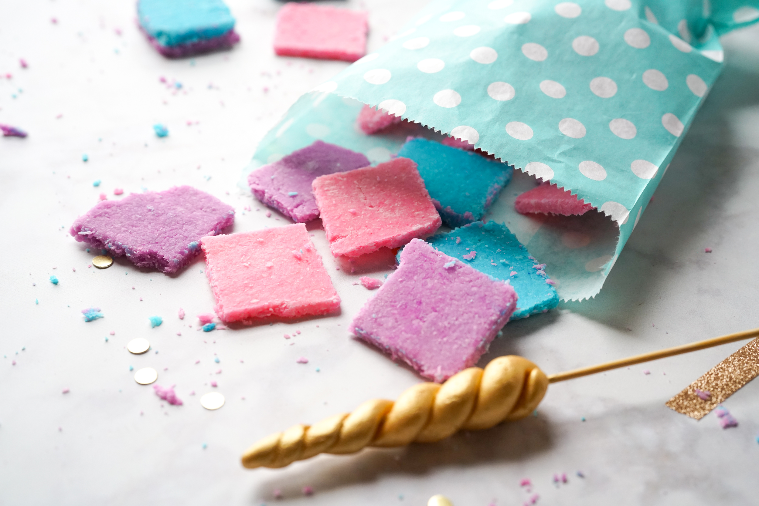 Unicorn Coconut Ice Recipe