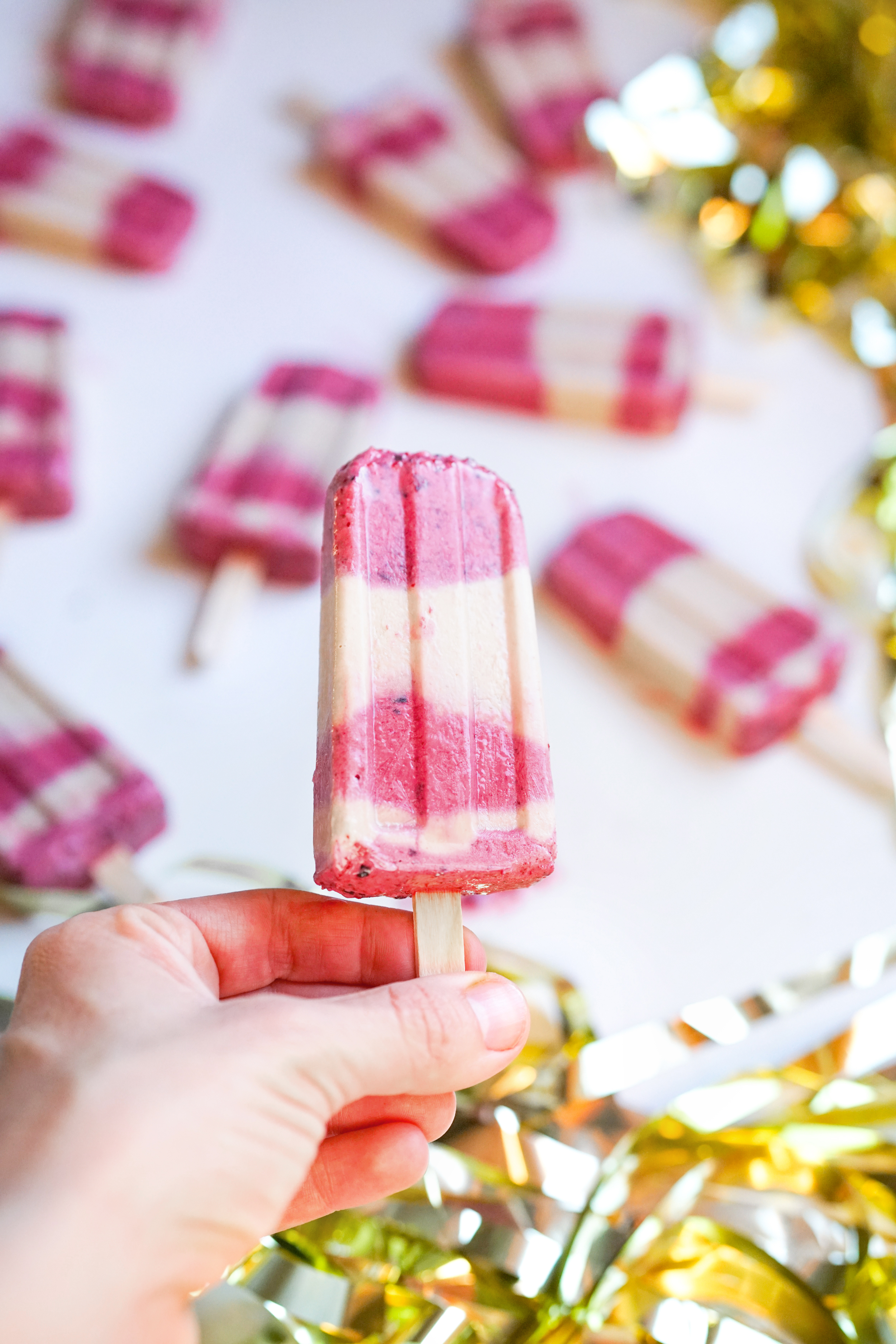 Unicorn Lollies Recipe Healthy Summer Treat