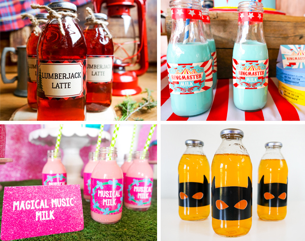 Water Bottle Labels Party Printables