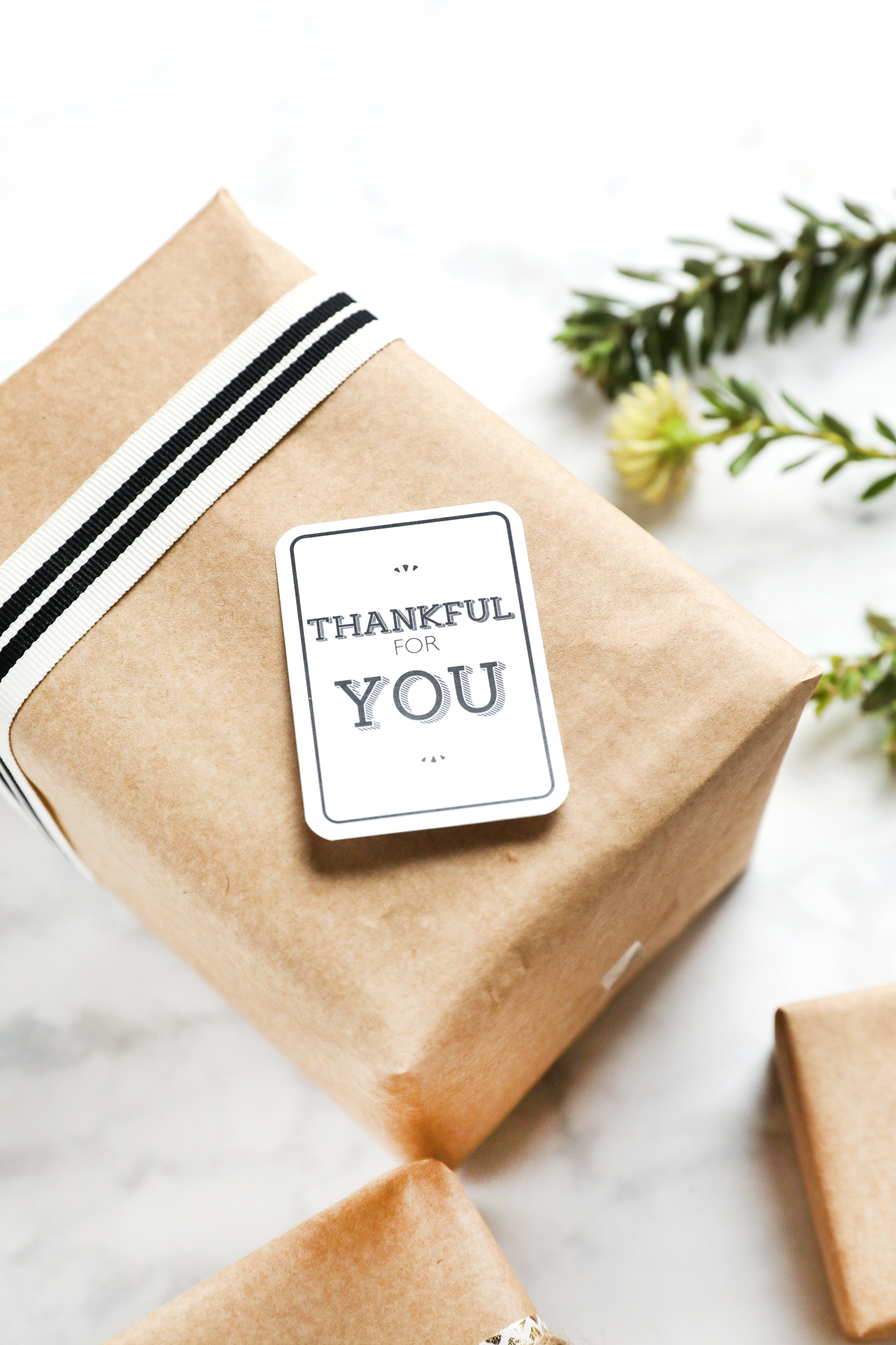 Thankful for you gift labels