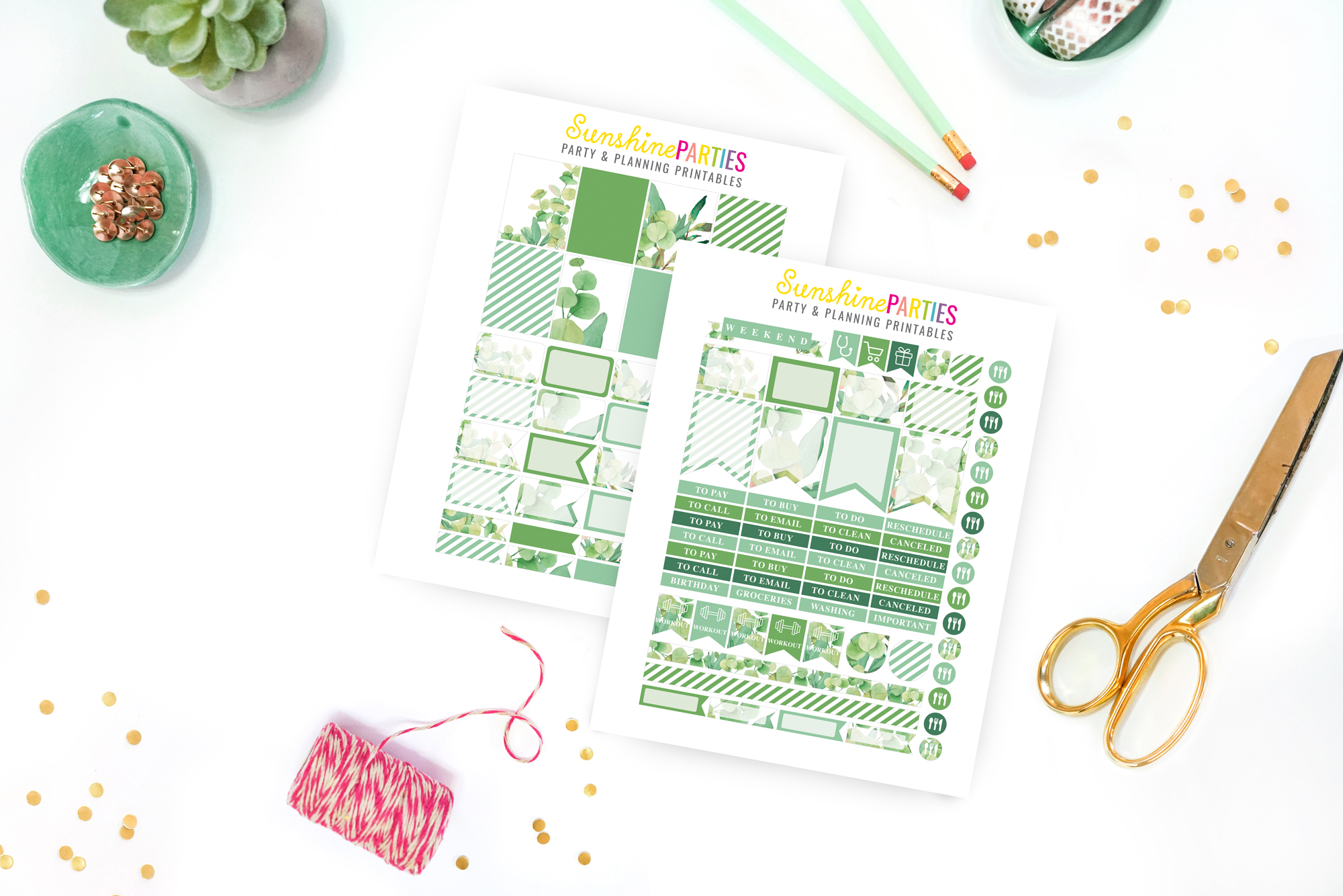 Free Planner Stickers