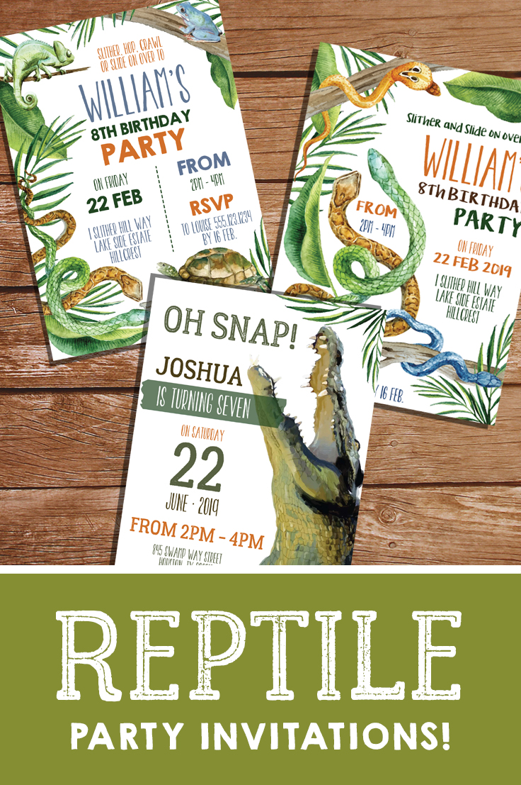 Boys Reptile Party