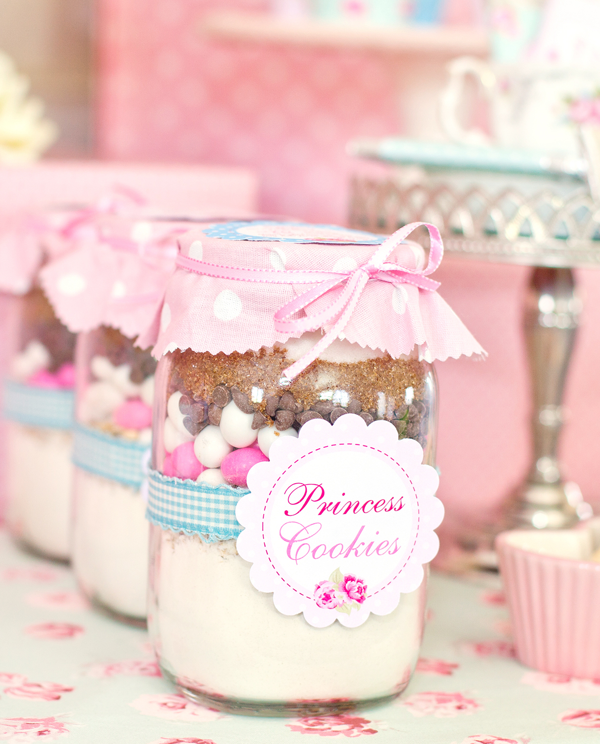 Shabby Chic Princess Party Cookie Favors