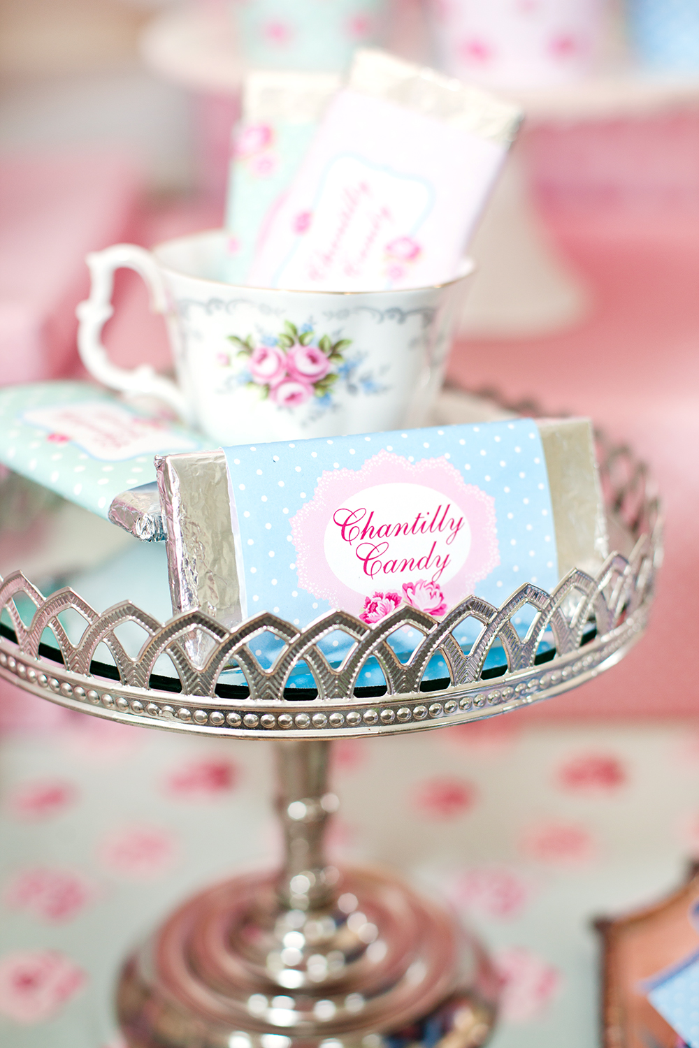 Shabby Chic Princess Party Candy Bar