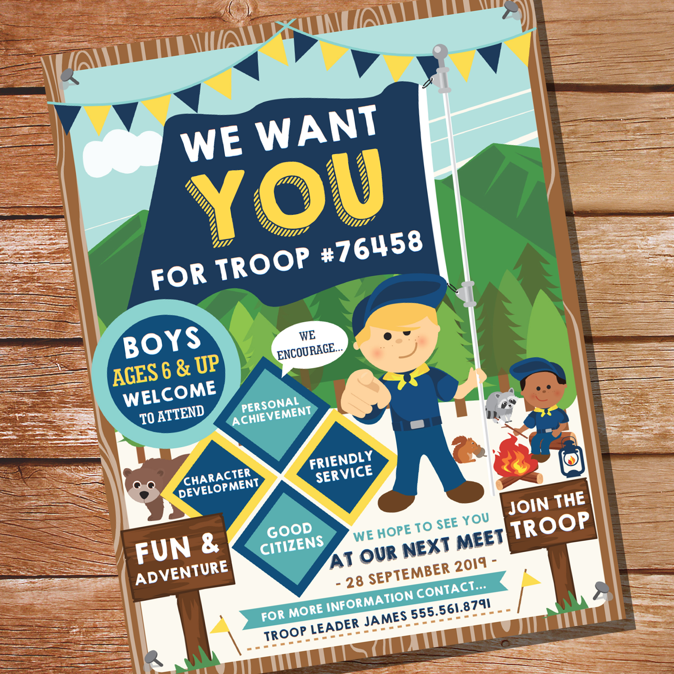 Boy Scout Recruitment Posters