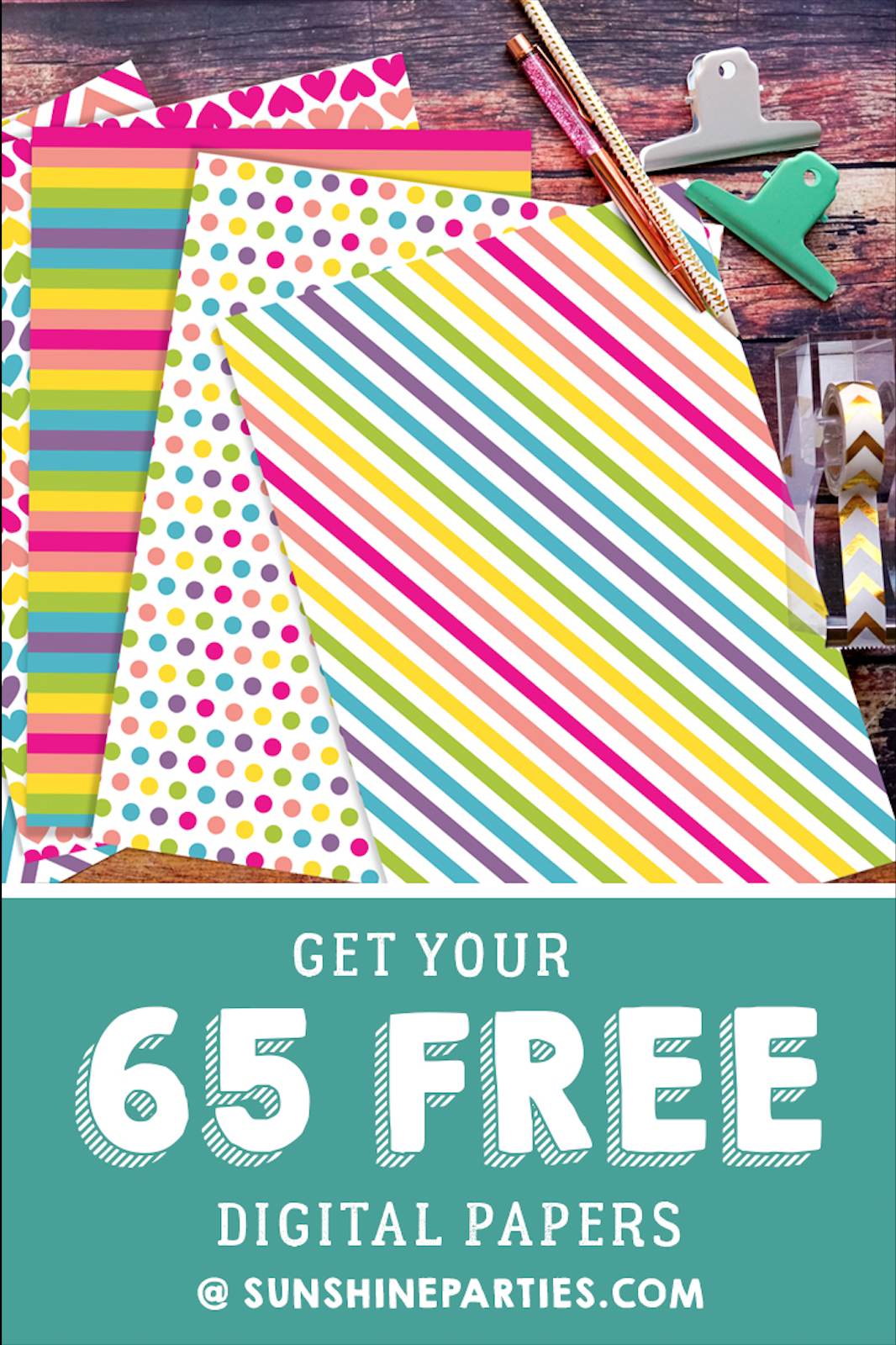 65 Free Digital Paper Designs 