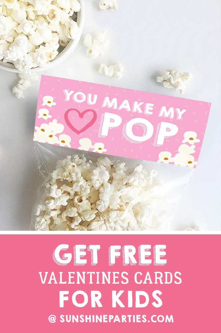 Valentine's Day Treat Bag Toppers