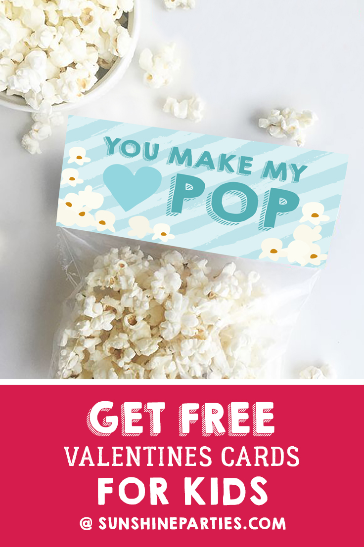 Valentine's Day Treat Bag Toppers