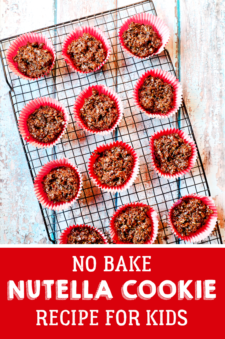 No Bake Nutella Cookies For Kids Baking