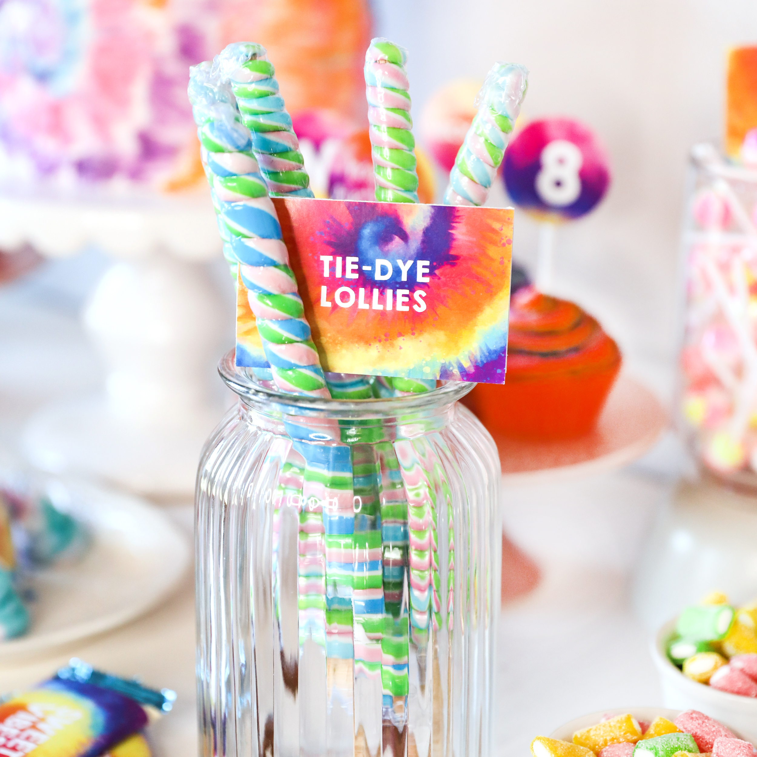 Kara's Party Ideas Summer Tie Dye Birthday Party