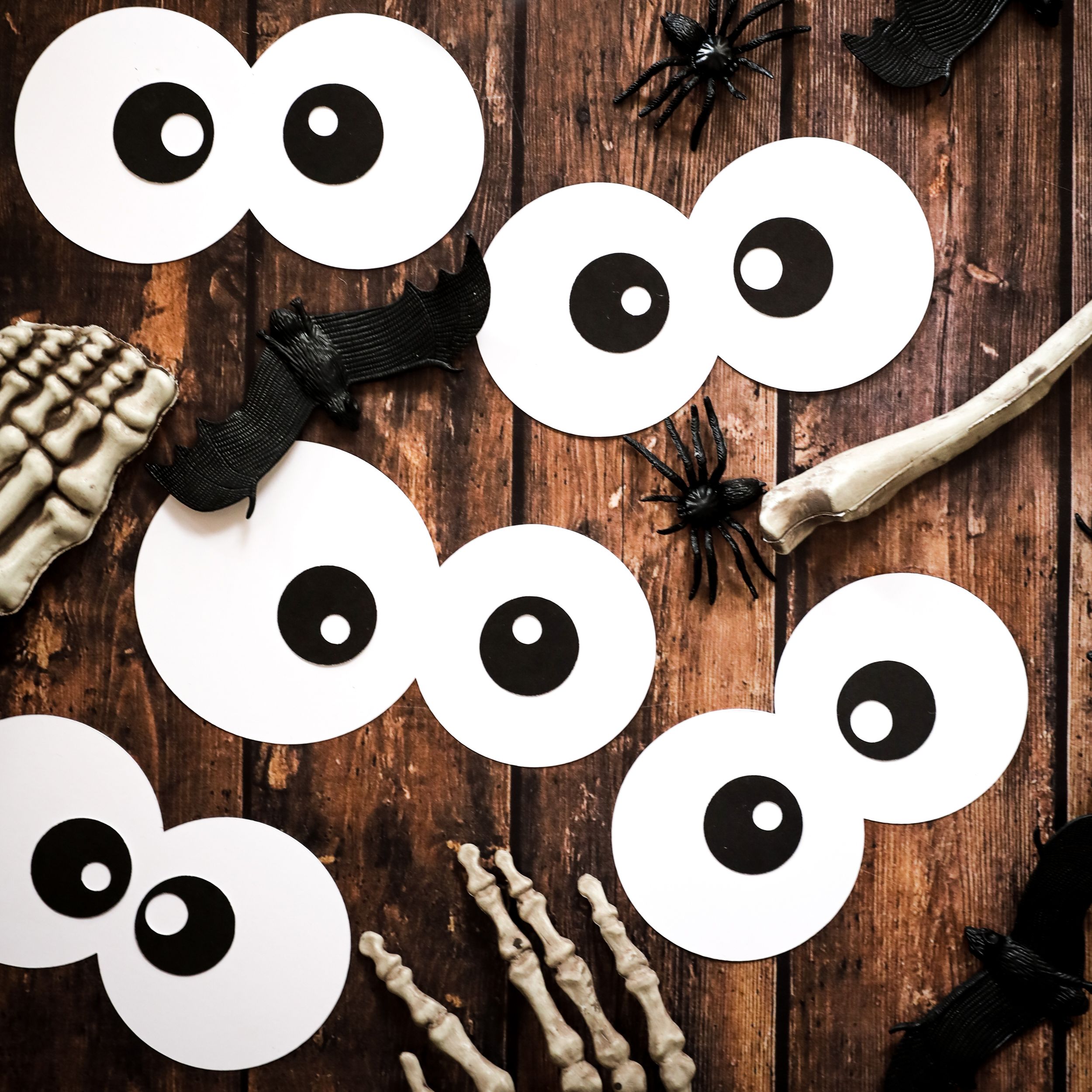 Free Printable Halloween Googly Eyes - Sunshine Parties