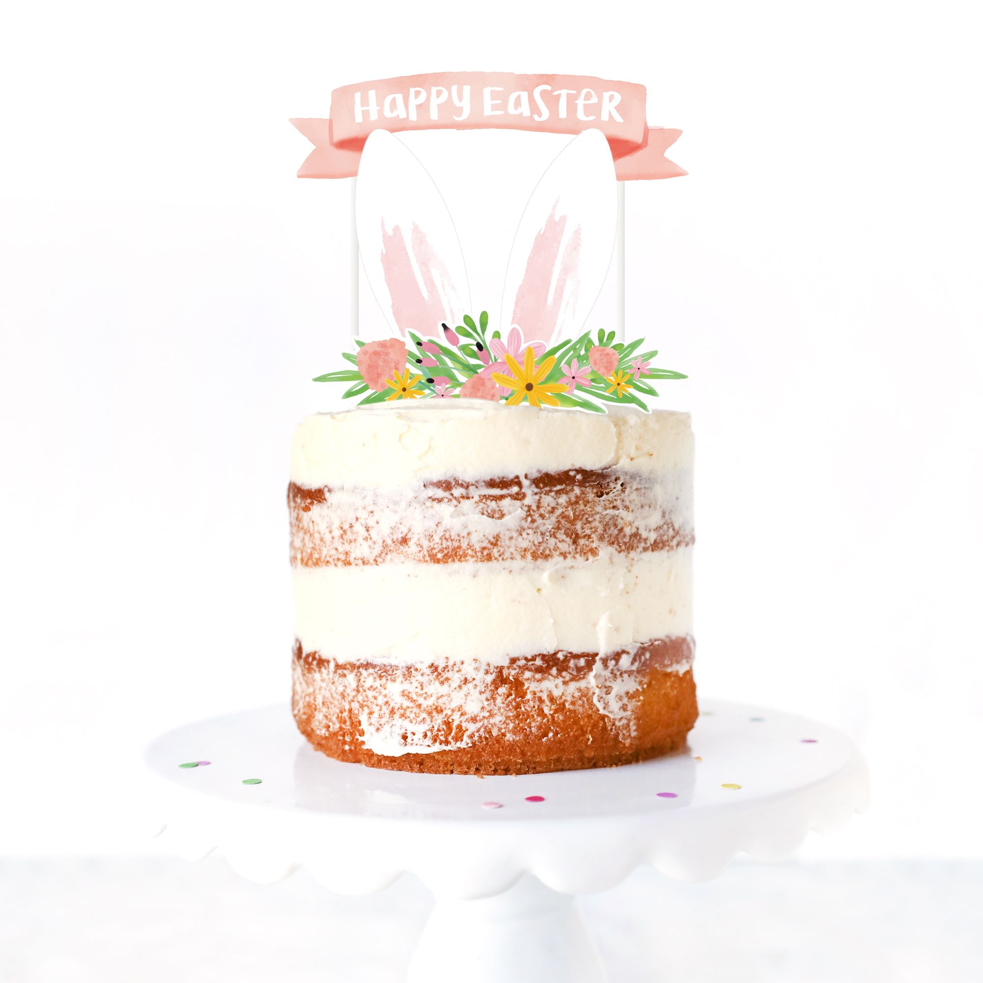 easter cake topper